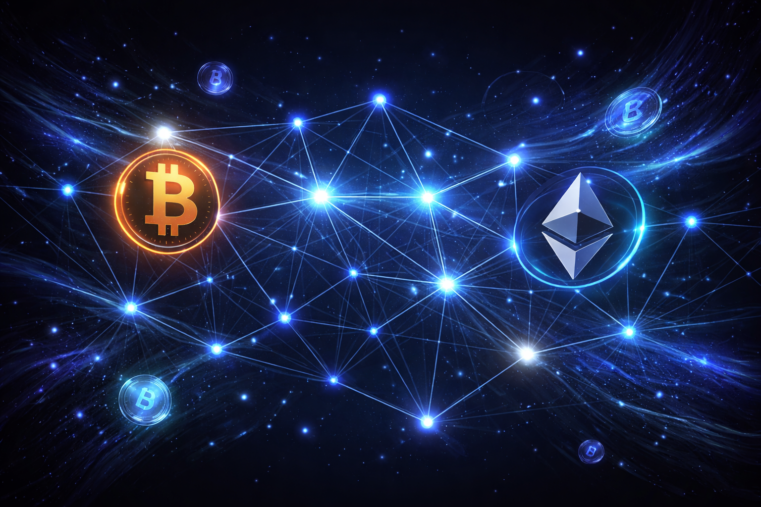 AI-powered crypto network visualization